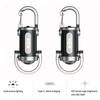 Mini Flashlight 5 Lighting Modes Dual Light Source Waterproof Rechargeable Keychain Flashlight Camping LED Torch