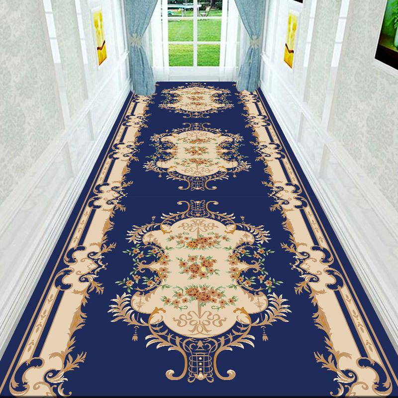 Modern Luxury Abstract Hallway Carpet Non-slip Corridor Aisle Runner Home Living Room Decor Stairway Rug Kitchen Floor Mat