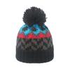 INS Trend Versatile Casual Knitted Hat Warm Acrylic Winter Hat Women's Geometric Wave Knitted Hat