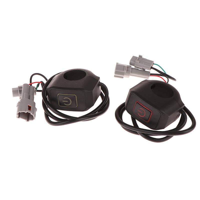 Motorcycle Headlight Switch Modified Control Led Light 22Mm For Surron Light Bee X / S For Talaria Sting Electric Bike Parts