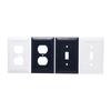 Electric Socket Plug Covers Electrical Receptacle Wall Plate Faceplates Covers Light Switches Socket Cover Enduring