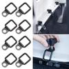 8Pcs D-Ring Tie Down Small Steel D-Rings Anchor Lashing Ring for Loads On Case Truck Cargo Trailers RV Boats