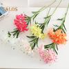 Artificial Bouquet Non-Withering Decorative Elegant Attractive Shoot Props Artificial Lilies Wedding Decor