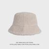 Shearling Lamb Soft Bucket Hat Cozy And Fashionable Winter Headwear For Women
