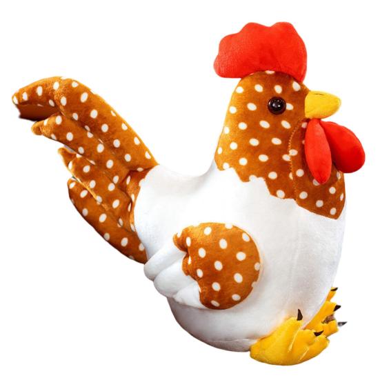 Стильный мягкий компаньон из полипропиленового хлопка, плюшевая игрушка в виде девочки, мультяшная кукла-цыпленок, подарок на день рождения, плюшевый цыпленок