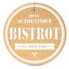 [A1744] - Magnetic Cork Trivet 'Bistrot' Beige White - 19 Cm