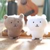 Cute Self-deprecating Bear Small Pendant Plush Toy Doll Cartoon Bag Hanging Ornament Keychain Doll Doll