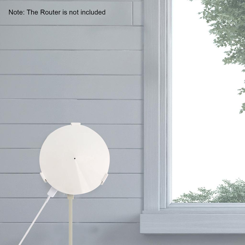 Настенное крепление для ячеистой Wi-Fi-системы всего дома TP-Link Deco M5/P7, прочный кронштейн-держатель для маршрутизатора Deco M5/P7 Компактный настенный держатель маршрутизатора TP-Link