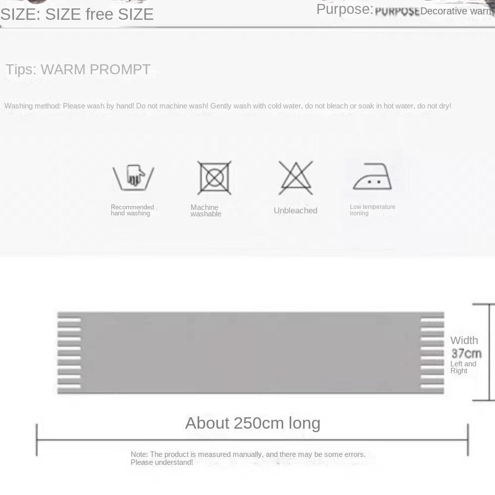 Versatile Four Color Cashmere Scarf Long Tassel Rainbow Winter Plaid Shawl Gradient Tie Dye Scarf