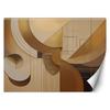 Wallpaper Geometric Abstraction Beige
