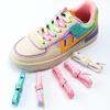 Rainbow High Shoelace Tennis Flat  Shoe Laces Printing Pattern Shoelaces for Sneakers Women Man Child Shoe Lace Shoe Accessories