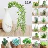 Simulation Artificial Succulent Fake Plants Plastic Flowers Home Floral Decor