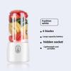 Portable Rechargeable Mini Juicer Cup - Household Multi-Function Wireless Blender
