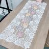 Table Runner Floral Lace Table Flag Living Room Dining Table Place Tea Table Mat Decoration Placemat Tableware Home Decoration