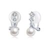 6mm Pearl Earrings for 925 Cute for School Entrance Graduation Gifts for Women In Their and Jewelry FH.bird Women, Dangling, Painless, Hypoallergenic,