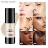 1-piece Press Liquid Foundation Matte Oil Control Water Resistant Makeup Makeup Makeup Concealer Foundation