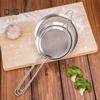 SW Broadside Stainless Steel Flour Sieve Oil Colander Soybean Milk Filter Home Tool