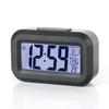 Plastic Digital Alarm Clock Silent LED Electronic Clock Creative Silent Snooze Clock  Date Display