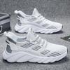Spring 2025 New Breathable Men's Sneaker Shoes Mesh Men's Shoes Casual Fly-woven Running Shoes