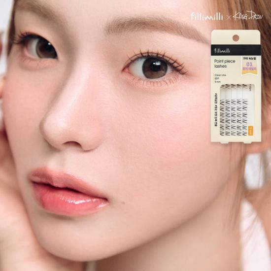 [Joint Development with Dain Director] Filimili Point Strand Eyelashes 01 Pure Daily (9mm) (60P), Korean Cosmetics