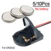 5/10Pcs CR2032 Button Coin Cell Battery Socket Holder Case Cover with ON-OFF Switch 3V Battery Storage Box