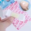 120pcs Waterproof Band-Aid Disposable Swimming Patch Transparent Transparent Invisible Patch Anti-Abrasive Foot Patch Hemostatic Patch 60 Pieces