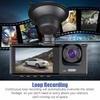 New Icreative Car DVR 3 Cameras Full HD 1080P Dual Lens Car DVR Camera 2.0 Inch IPS Screen Front Rear Recorder Camera