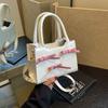 Bow Fashion Foreign Style Bag Women'S Handbag Spring Versatile Shoulder Messenger Bag