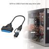 SATA To USB 3.0 Converter Cable Fast Speed for Easy Hard Drive Connection Adapter Cord