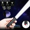 Mini Strong Light Flashlight USB Charging Aluminum Alloy Flashlight Super Bright LED Beads Adjustable Focus Long RangeFlashlight