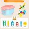 Assembled Building Blocks for Kindergarten Children Haole Building Blocks Multi-functional Educational Plastic Puzzle Baby Girl Toys