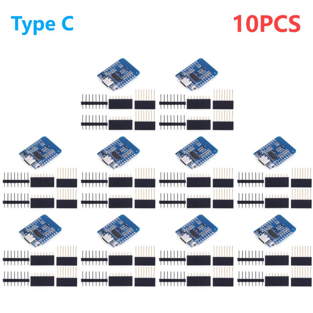 1-30PCS ESP8266 D1 Mini WIFI Development Board ESP-12F CH340 V2 Usb Wemos Wifi Development Board D1 Mini Nodemcu Lua Iot Board