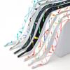 New Flat Splash Ink Shoelaces for Sneakers Canvas Casual Shoes Shoelace Colorful Shoe Laces for Women Men Shoes Accessories