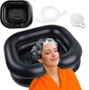 Inflatable Shampoo Basin with Pillow for Bedridden, Disabled, Elderly, or Pregnant Care
