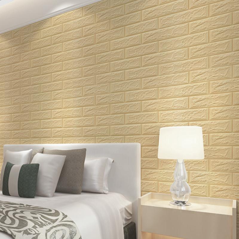 10/20 Piece Self Adhesive Wall Stickers for Home Decor Muticolor DIY Waterproof Foam Wallpaper Living Room Kitchen TV Background Tools for Decorating