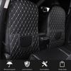 2025 New PU Leather Car Seat Back Protector Cover Mat for Kids Kick Clean Anti Dirt Mud Protection
