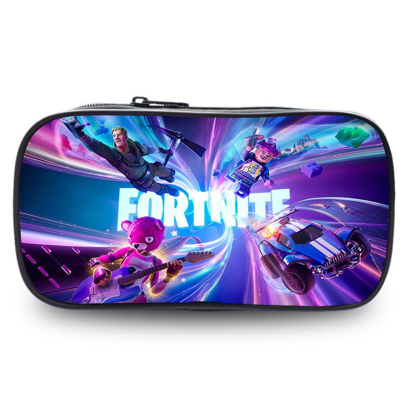 Pen Night Fortress Case Large Capacity Double Layered Design Patterns Diverse