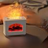 Creative Aromatherapy Flame Humidifier: Portable, Large-Capacity Plug-In for Bedrooms