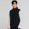 Men's 90-fleece Men's Stand-up Collar Vest Seamless Fabric Down Jacket Vest New Large-size Coat