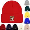 Cute Tiger Winter Knit Hat Beanie,Skull Cap Windproof Autumn Solid Color Headwear Knitted Cap Beanie