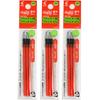 Pilot Multicolor Type Refill Friction Ball LFBTRF30EF 3 Pieces X 3 Red