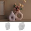 Flower Vase Mould Flexible Silicone Mold for Planter Handmade Home Decoration for Dining Table Flowerpot Molding Tool