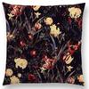 Latest Gorgeous Floral Night Forest Garden Print Throw Pillow Case Home Decor Cushion Covers / Cushion Cover Hogar