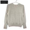 BACCA 24th Year 35-02-44-02702 Lame Wool Basic Pullover Knit Tops S beigeUsed