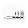 5 Metal Stainless Steel Cage Male Chastity Device Rings
