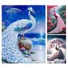 Full Diamond Painting New 2023 Fantasy Peacock Flowers Landscape DIY Mosaic Diamond Embroidery 5D Cross Stitch Birds Home Decor