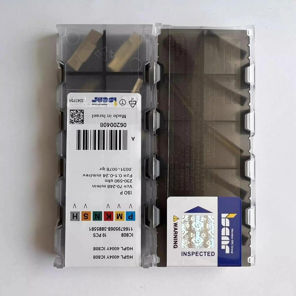 HGPL4004Y IC808 /Industrial Indexable Carbide Inserts 10 Pcs