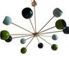 12 Arms Orbs Mid Century Italian Modern Sputnik Chandelier Pendant Light Fixture Home Decor Accent Adjustable Height Home Decor