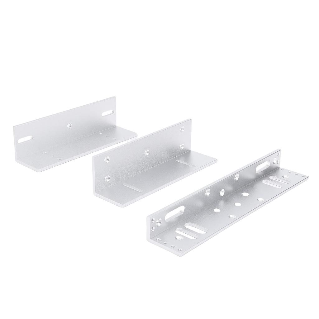 Z and L Bracket for 280KG Holding Force Electromagnet Lock Bracket for Single Door Access Control