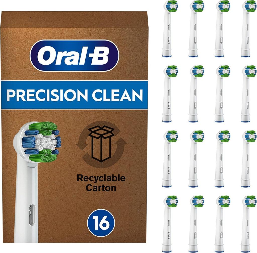 Braun Oral B Genuine Replacement Brush Basic Brush 16 Pieces Eco Package Version EB20RB-16 [Item]